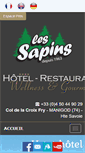 Mobile Screenshot of les-sapins.fr